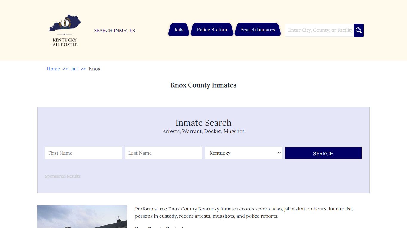 Knox County Inmates - Jail Roster Search