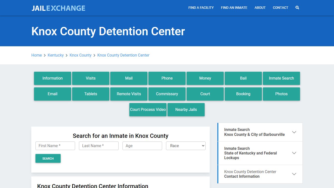 Knox County Detention Center - Jail Exchange